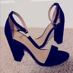 TOPLINE 🔥❣️ Open Toe Chunky Heels